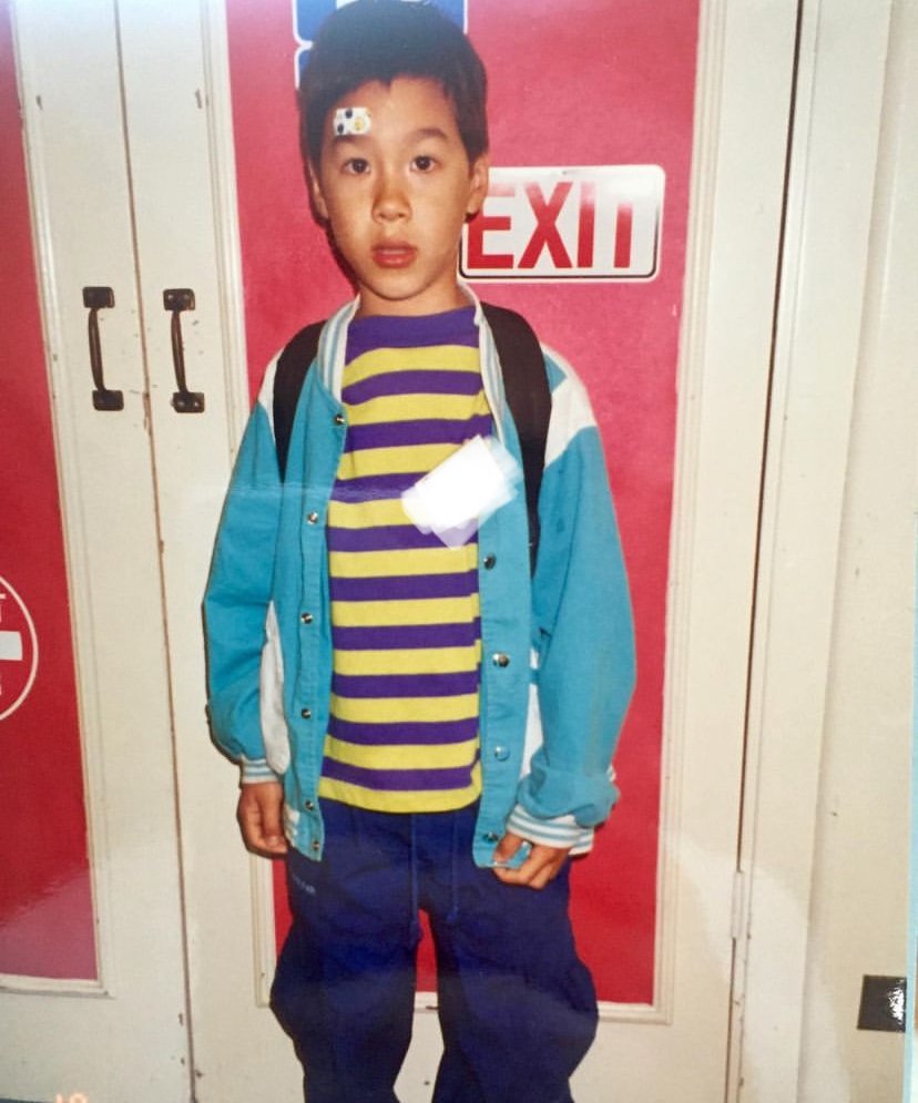 Paul Remington Wang childhood photo