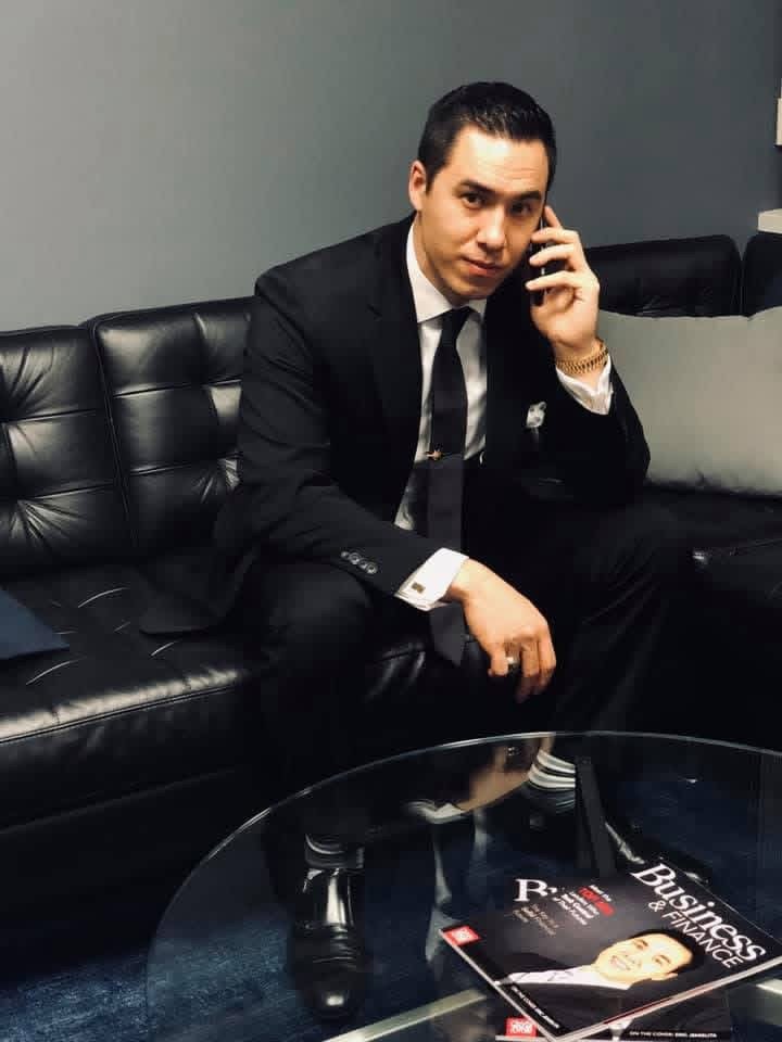 Paul in the office